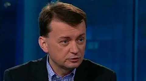 Mariusz Błaszczak uważa, że służby łamią prawo (TVN24)