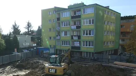 Mieszkańcy protestują przeciwko budowie bloku