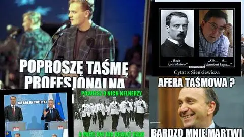 Internauci śmieją się z afery taśmowej. "Powiesz o nich kelnerzy, a może idą obalić rząd"