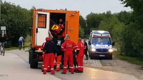 Despite 1-hour-long resuscitation, two female parachuters died in the Baltic Sea