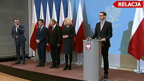 Konferencja premiera Mateusza Morawieckiego
