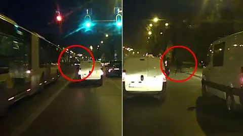 Wyprzedzał, uderzył w przystanek. Z roztrzaskanego auta uciekł pasażer