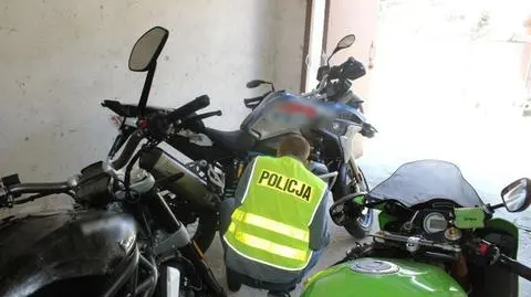 Łódzkie: policja odzyskała cztery motocykle warte ćwierć miliona