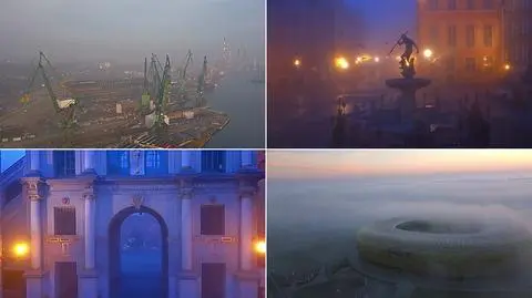 Gdańsk: Zachwycające zdjęcia mglistego miasta