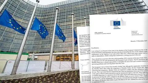 Komisja Europejska apeluje o wstrzymanie prac nad projektem dyscyplinującym sędziów