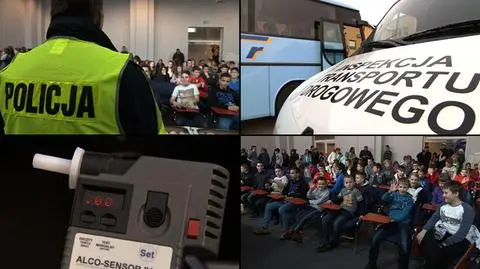 Bezpieczne ferie. Podczas kontroli autokaru dzieci się nie nudzą