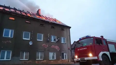 Dolny Śląsk: pożar budynku wielorodzinnego w Buczynie