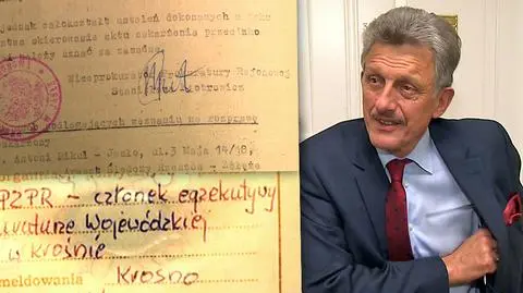 Piotrowicz pełnił wysoką funkcję w egzekutywie PZPR