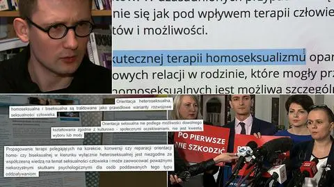 Pseudoterapia konwersyjna to wielki ból i psychiczne cierpienie ("Polska i Świat" z 21.02.2019)
