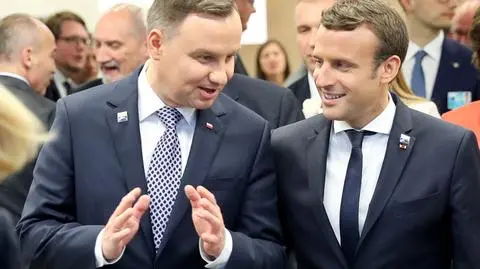 Duda o "nowym rozdziale w relacjach polsko-francuskich" (wideo z dn. 26.05.2017)