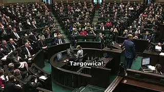 Okrzyki w sejmie to już standard