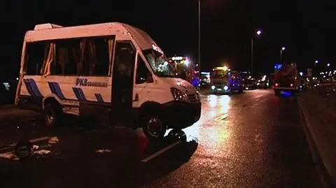 Tarł o jezdnię kilkanaście metrów