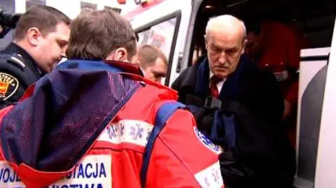 Kropiwnicki w szpitalu. Miał łzy w oczach