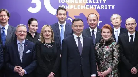 Prezydent Duda spotkał się przedstawicielami państw Trójmorza i USA