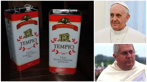 Olej prosto od papieża Franciszka. "Dał dwa razy więcej niż prosiłem"