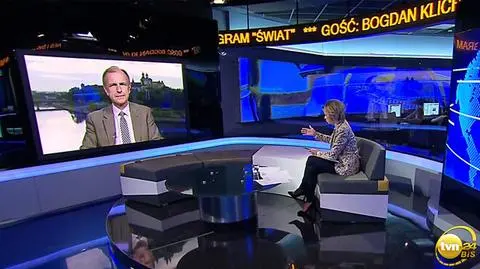 Bogdan Klich był gościem programu "Świat"