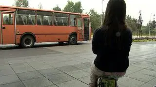 Po kilku godzinach 3-latkę znalazł kierowca autobusu