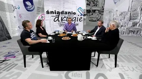 Winnicka, Orbitowski, de Barbaro i Ciacek w programie "Drugie śniadanie mistrzów"