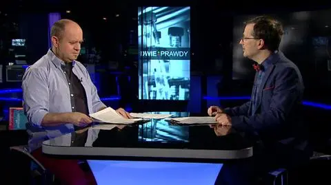 Roman Kurkiewicz i Jan Wróbel w programie "Dwie prawdy"