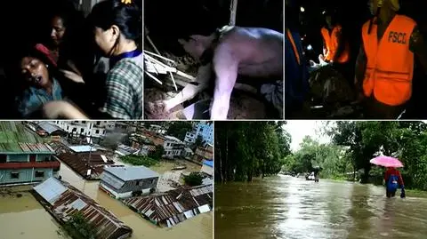 Bangladesz. 48 ofiar śmiertelnych zejścia lawin błotnych
