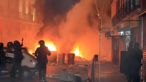 Starcia na ulicach Madrytu