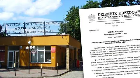 Dodatkowa rekrutacja na szkolenie oficerskie. MON zachęca