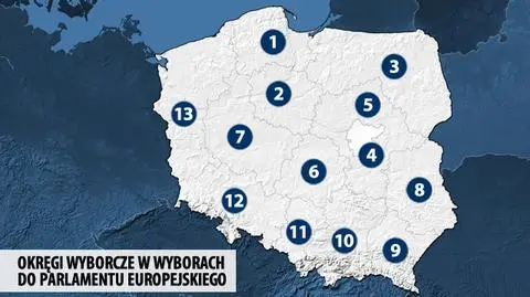 Nie wiadomo, ile mandatów dostanie dany okręg.
Sprawdź, jak będą liczone głosy
