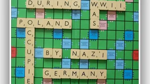 MSZ odpowiada na "nazistowską Polskę" za pomocą Scrabbli
