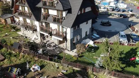 The explosion took place in a kitchen of a newly built hotel in Białka Tatrzańska