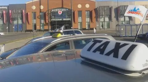 Taksówkarze przejechali, 
nie zablokowali