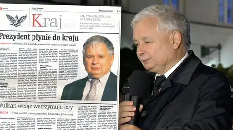 Jarosław Kaczyński wydał fałszywą gazetę, by ukryć śmierć brata