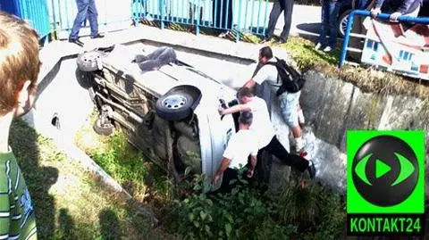 "Nie zmieściła się w zakręcie"