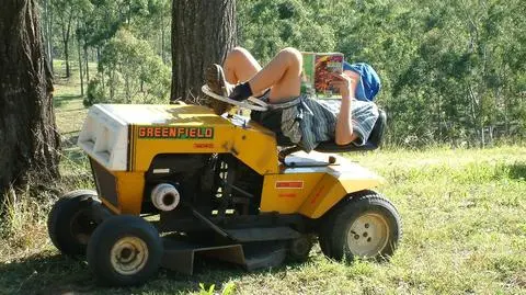 Po co GPS 
w kosiarce?