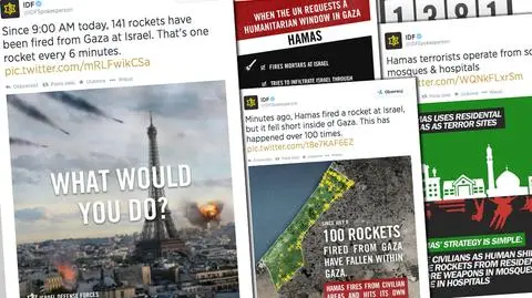 Izrael i Hamas walczą o umysły. Po czyjej stronie staje światowa opinia publiczna?