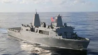 Terrorysta był przetrzymywany na pokładzie USS San Antonio