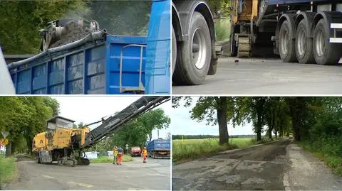 Położyli asfalt, teraz go zrywają. "To są jaja"