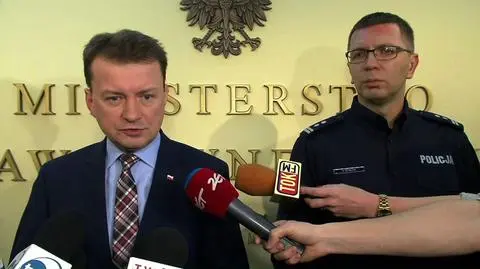 Minister Mariusz Błaszczak nie udzielał odpowiedzi