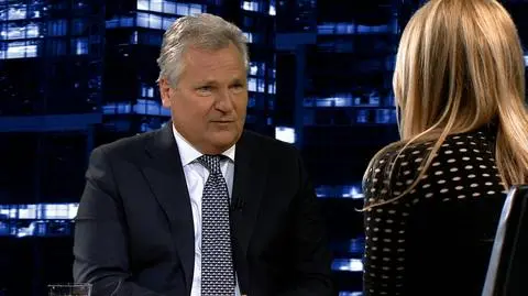 Aleksander Kwaśniewski w "Kropce nad i"