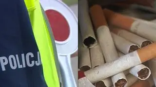 Policjanci pomagali szmuglować papierosy?