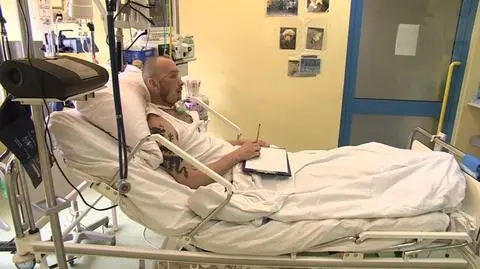 Po przeszczepie twarzy opuścił OIOM. Mimika za pół roku