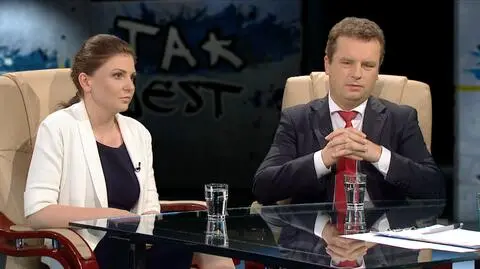Monika Rosa i Jacek Wilk w Tak Jest