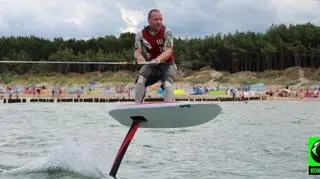 Szybowanie nad wodą