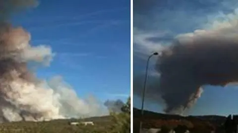 Potężny pożar w Izraelu. 
 40 osób nie żyje