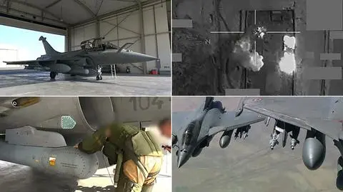 Francuskie maszyny w locie nad Irakiem