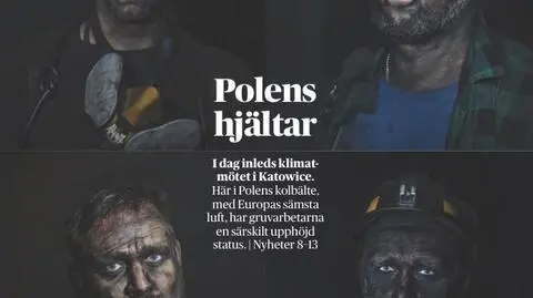 Szwedzi piszą o Katowicach [wideo: pierwsi goście szczytu COP24 pojawili się w niedzielę]