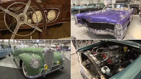 Targi Retro Motor Show przyciągają unikatowymi samochodami