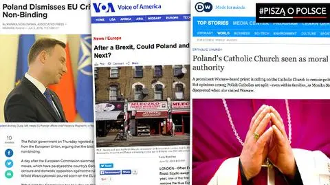 Zagraniczna prasa o sytuacji w Polsce. #PisząoPolsce
