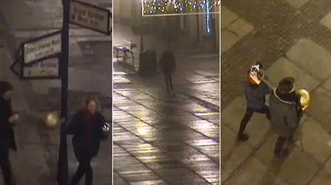Gdańsk: ukradli bombki z choinki i kopali je jak piłkę