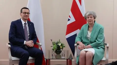 Premier Morawiecki spotkał się z May, Trumpem i Merkel