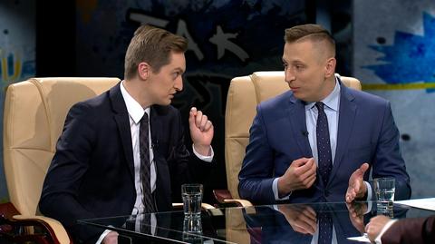 Krzysztof Brejza i Sebastian Kaleta w „Tak Jest”